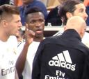 El desprecio que le hicieron a Vinicius antes de los penales