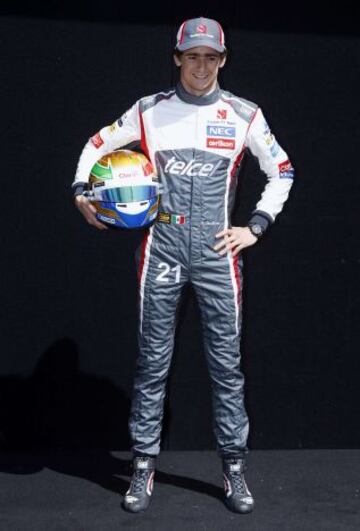 Esteban Guti¨¦rrez del equipo Sauber.
