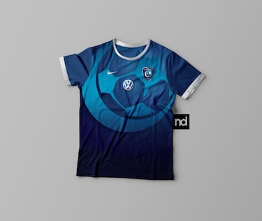 ¿Cómo serían las camisetas de los equipos si se basaran en su escudo?