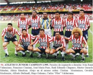 El delantero defendió a Junior entre el 1994-1996 y a Tolima en el 1996.