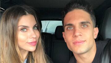 Marc Bartra y Melissa Jiménez derrochan amor en las redes en su quinto aniversario