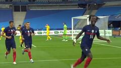 El narrador en trance y Deschamps muerto de la risa: Camavinga mete un golazo de otro planeta