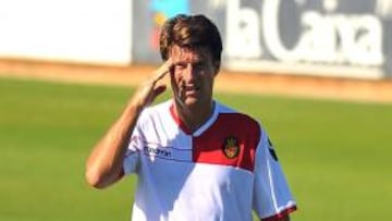 <b>PACIFICADOR. </b>Laudrup quiere olvidar polémicas y centrarse en el partido del domingo.