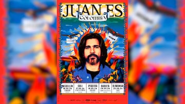 Juanes regresa a Colombia y ya esta a la venta su boletería 