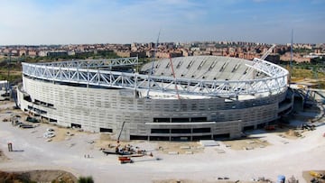 03/10/16 ATLETICO DE MADRID OBRAS ESTADIO PEINETA FOTO:WEB ATLETICO