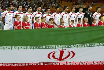 La Selección de fútbol de Irán está a cargo de la Federación de Fútbol de la República Islámica de Irán, perteneciente a la AFC. Participó por primera vez en la Copa Mundial de Fútbol de 1978.