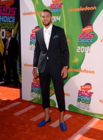 Parsons, en la presentación de 'Kids Choice Sports 2014'.