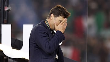 Pochettino al borde de las lágrimas tras perder Copa Oro