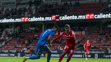 Uriel Antuna of Cruz Azul during the game Toluca vs Cruz Azul, corresponding to Group A of the Sky Cup 2022, at Nemesio Diez Stadium, on December 22, 2022.

<br><br>

Uriel Antuna de Cruz Azul durante el partido Toluca vs Cruz Azul, correspondiente al Grupo A de la Copa Sky 2022, en el Estadio Nemesio Diez, el 22 de Diciembre de 2022.