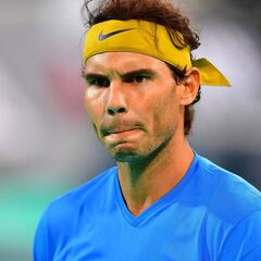 Nadal, en Brisbane: podría estrenarse ante Tsonga