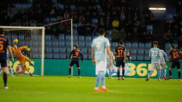 Ferran Torres marca al Celta.