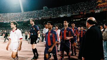 En 1994 es la última vez que el Barcelona ha perdido una final, anteriormente cayó derrrotado en la edición de 1986. En cinco de las ocho ocasiones que los azulgranas llegaron a la final acabaron levantando la orejona.