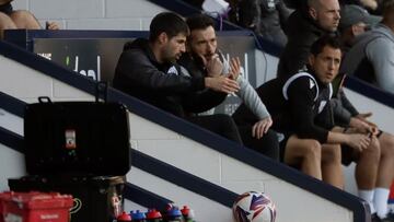 Jorge Alarcón, Carlos Corberán y Marcos Abad.