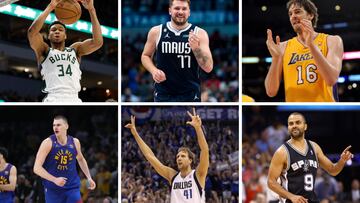 Nowitzki, Pau, Parker, Doncic... El top-10 europeo en la historia de la NBA