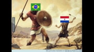 Los memes de la eliminación de Brasil ante Paraguay