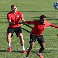Herrera se luce con golazo en entrenamiento con el Atleti