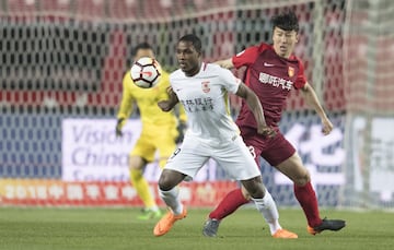 El jugador nigeriano llegó CC Yatai por 23 millones de euros en 2016.