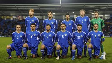 Selección de fútbol de San Marino.