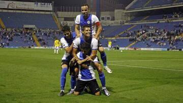 El Hércules busca meterse en la ronda en la que entran los clubes de la Liga Santander.
