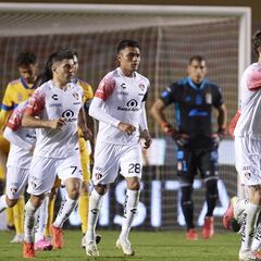 Tigres y Atlas empatan en la jornada 17 del Guardianes 2020