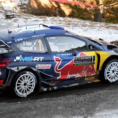 Sebastien Ogier también es el más rápido pilotando un Ford