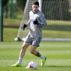 Ancelotti Jr explica cómo son los entrenamientos con James