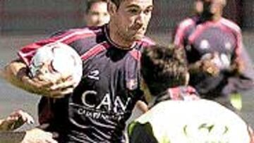 Josetxo, defensa rojillo.