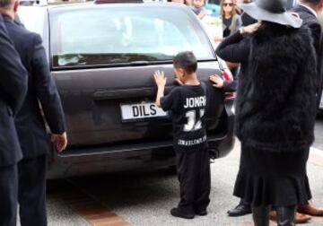 Funeral de la leyenda de los All Blacks Jonah Lomu.