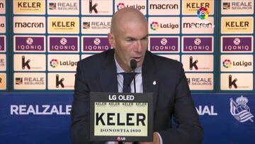 Rueda de prensa de Zidane