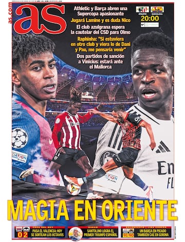 Las portadas de AS de enero