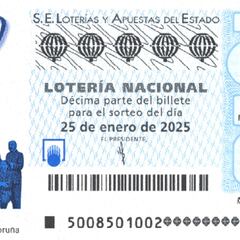 Lotería Nacional: comprobar los resultados del sorteo de hoy, sábado 25 de enero