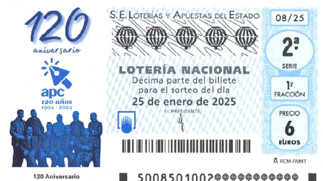 Lotería Nacional: comprobar los resultados del sorteo de hoy, sábado 25 de enero
