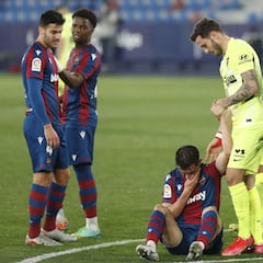 Nuevo contratiempo en el Levante: Postigo, lesionado