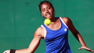 Daniela Seguel lucha por llegar a la qualy del US Open. 