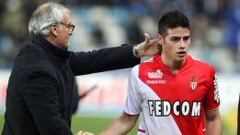 En sus primeros meses en M&oacute;naco, el colombiano tuvo diferencias con Ranieri. Despu&eacute;s fue titular y figura del equipo.