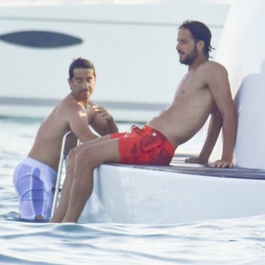 La foto de Feliciano Lpez en ba?ador que genera bromas