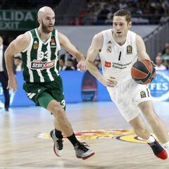 El Real Madrid se adelantó pese a perder los porcentajes de tiro