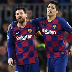 Messi y Suárez, la sociedad aplastante del Barcelona