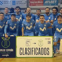 El Movistar cierra el 2024 líder; ElPozo, sin entrenador