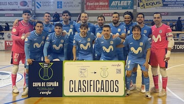 El Movistar cierra el 2024 líder; ElPozo, sin entrenador