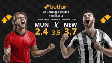Manchester United vs. Newcastle United: horario, dónde ver, pronósticos y clasificación