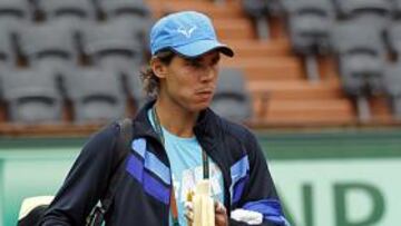 Nadal debuta en París ante el gigante John Isner, de 2,06
