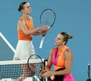 Sabalenka y Svitolina, sin saludo y con previo aviso