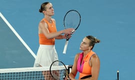 Sabalenka y Svitolina, sin saludo y con previo aviso