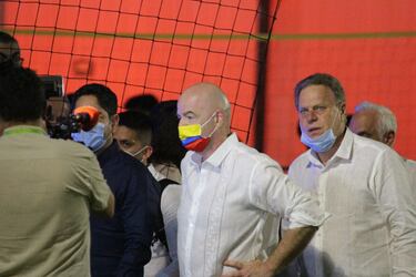 Las mejores imágenes de la ceremonia inaugural de la nueva sede deportiva de la Federación Colombiana de Fútbol en Barranquilla.