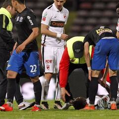 Muere Patrick Ekeng, ex del Córdoba, en pleno partido