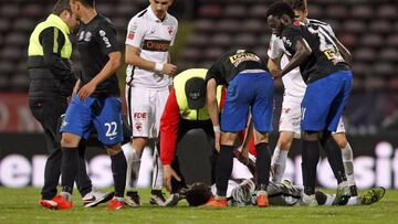 Muere Patrick Ekeng, ex del Córdoba, en pleno partido