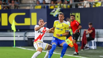 27/09/23 PARTIDO PRIMERA DIVISION CADIZ - RAYO VALLECANO PACHA ESPINO CON IVAN ALEJO