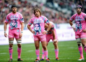 El equipo de rugby Stade Français.