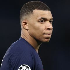 El minuto en el que Mbappé ha marcado más veces un gol en Champions League